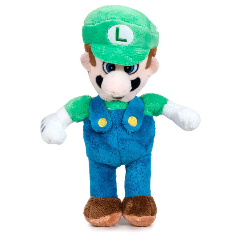 Super Mario Bros Luigi gosedjur 22cm