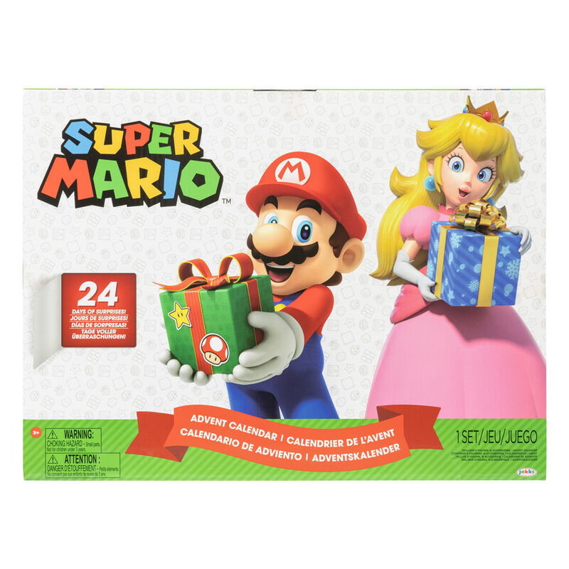 Super Mario Bros Advent Calendar med 24 Överraskningar