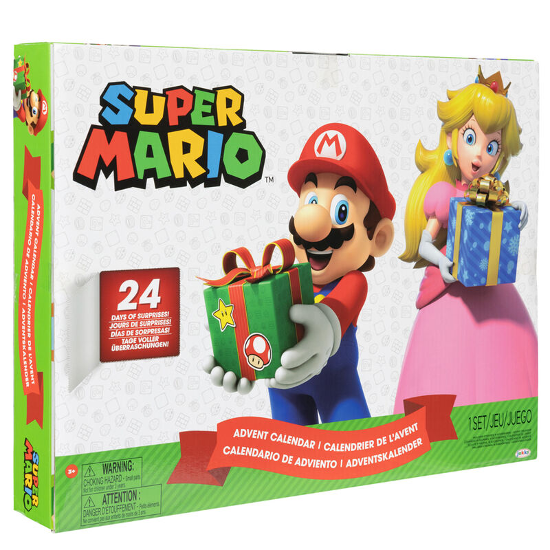 Super Mario Bros Advent Calendar med 24 Överraskningar