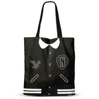 Wednesday Varsity Shopping Bag