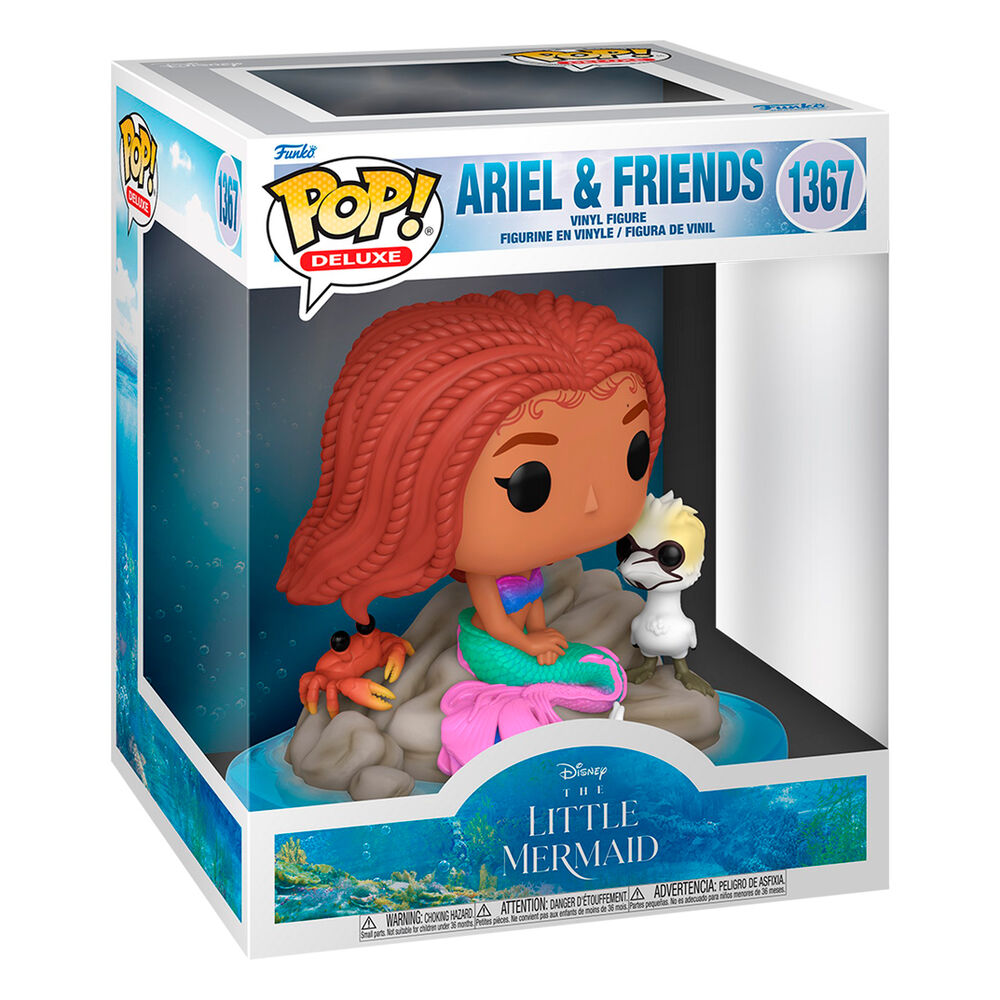 POP Figur Deluxe Disney Den Lilla Sjöjungfrun Ariel & Vänner
