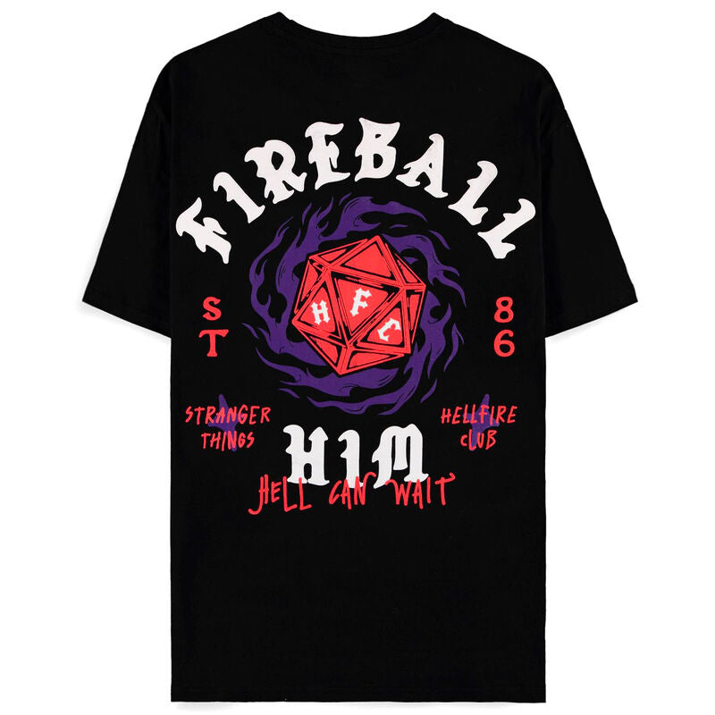 Stranger Things Fireball Him T-shirt Storlek L