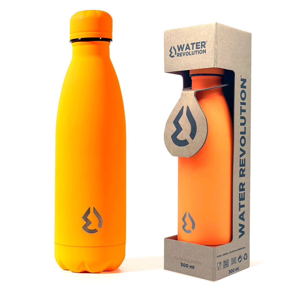 Water Revolution Fluor Orange Vattenflaska 500ml