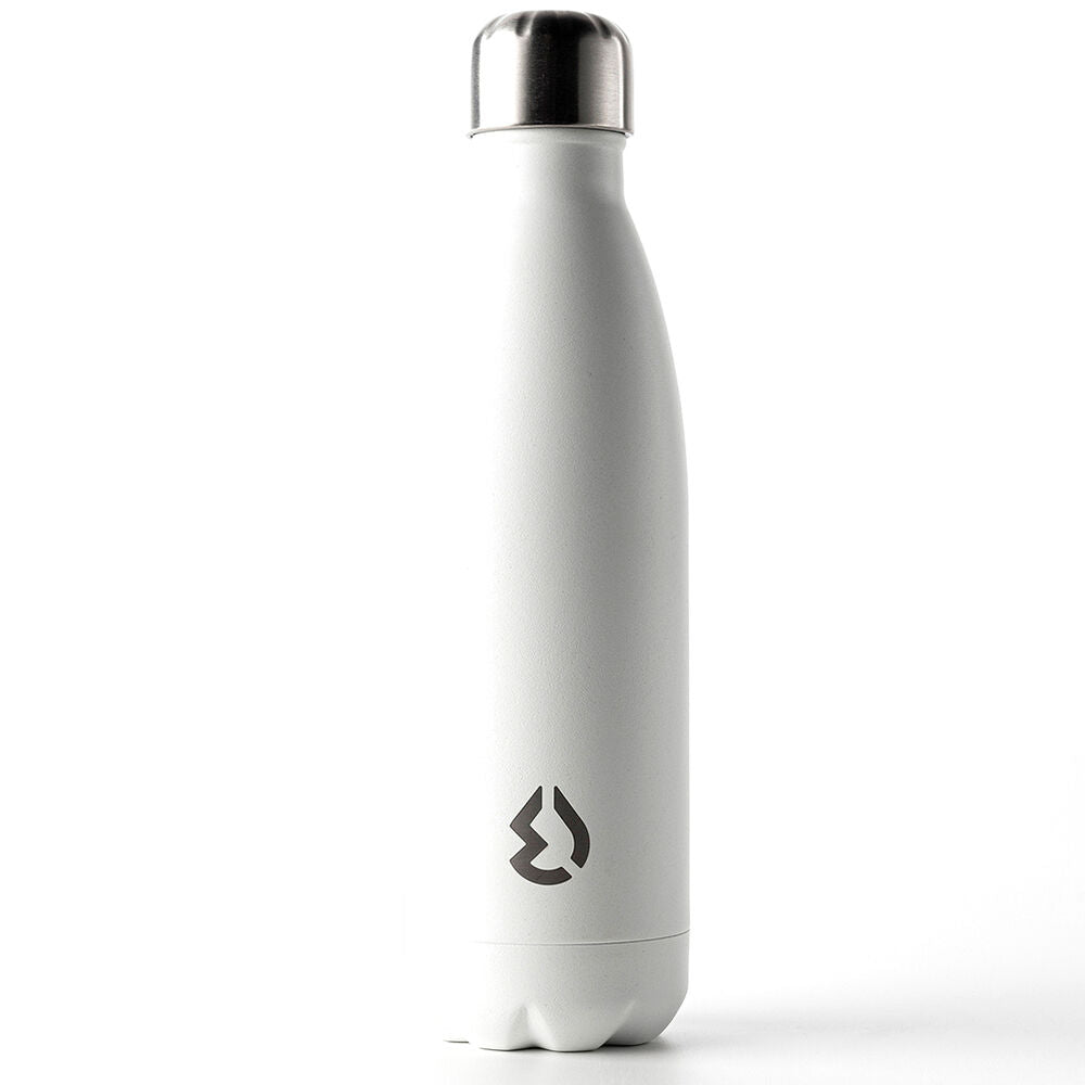 Canteen. Capacity: 500ml. Thermal. Stainless steel. Leak proof. Doble wall vacuum insulated. High resistance. Rustproof. Sweat free. No smell or taste absortion. BPA free. Manteins temperature. 24h cold. 12h hot.