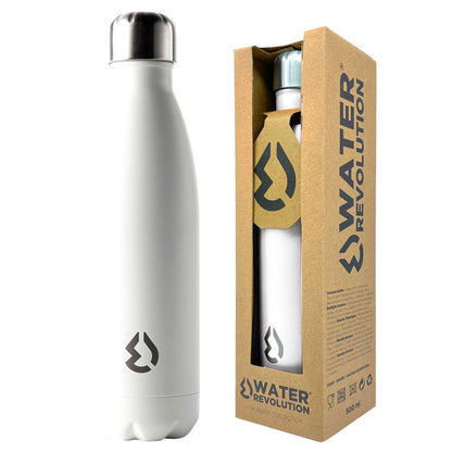 Water Revolution Vit Vattenflaska 500ml