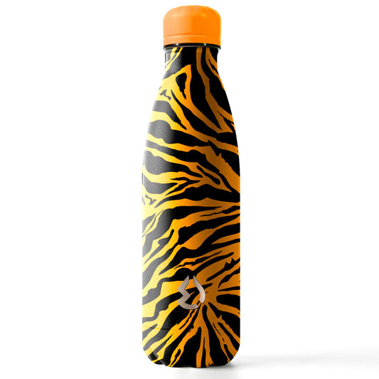 Canteen. Capacity: 500ml. Thermal. Stainless steel. Leak proof. Doble wall vacuum insulated. High resistance. Rustproof. Sweat free. No smell or taste absortion. BPA free. Manteins temperature. 24h cold. 12h hot.