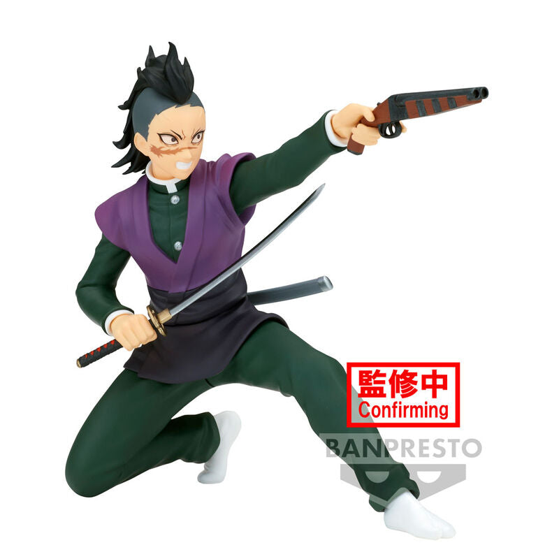 Demon Slayer Kimetsu no Yaiba Genya Shinazugawa Figur 12cm