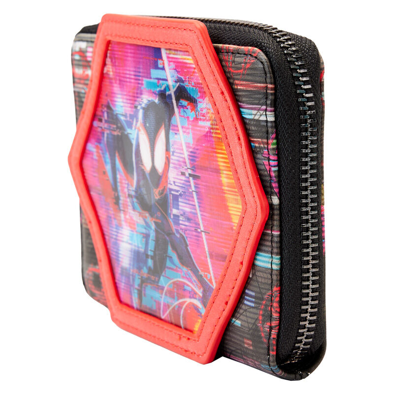 Loungefly Marvel Spiderman Across the Spider-Verse Lenticular Plånbok