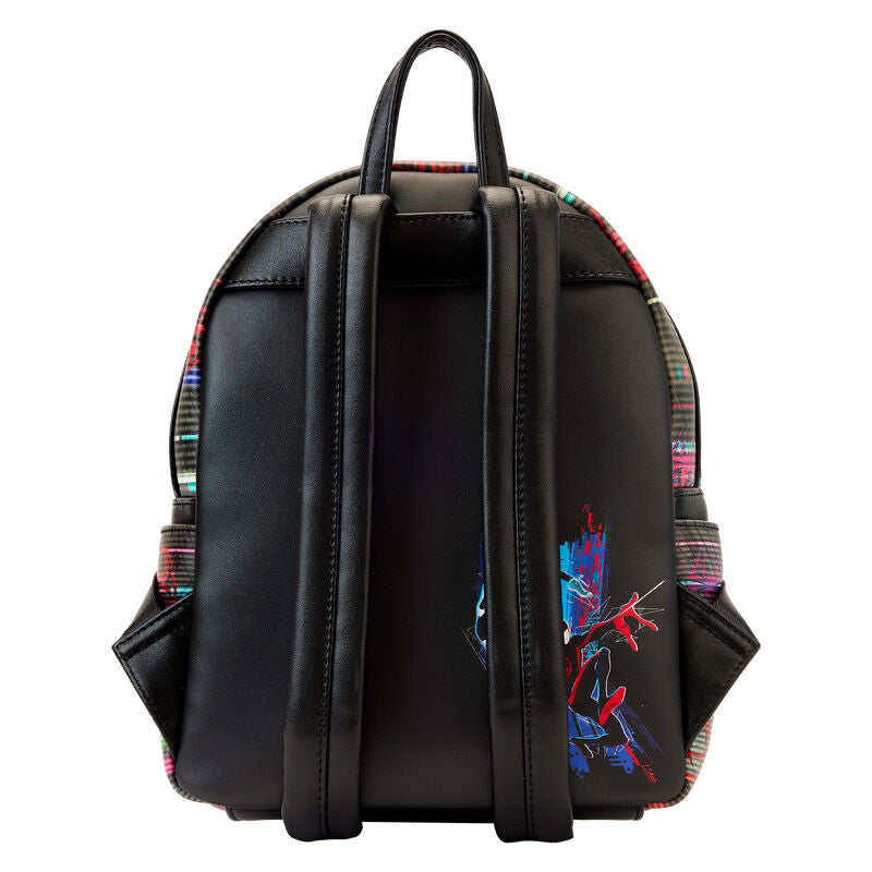 Loungefly Marvel Spiderman Across the Spider-Verse Lenticular Ryggsäck 27cm