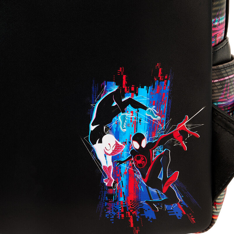 Loungefly Marvel Spiderman Across the Spider-Verse Lenticular Ryggsäck 27cm