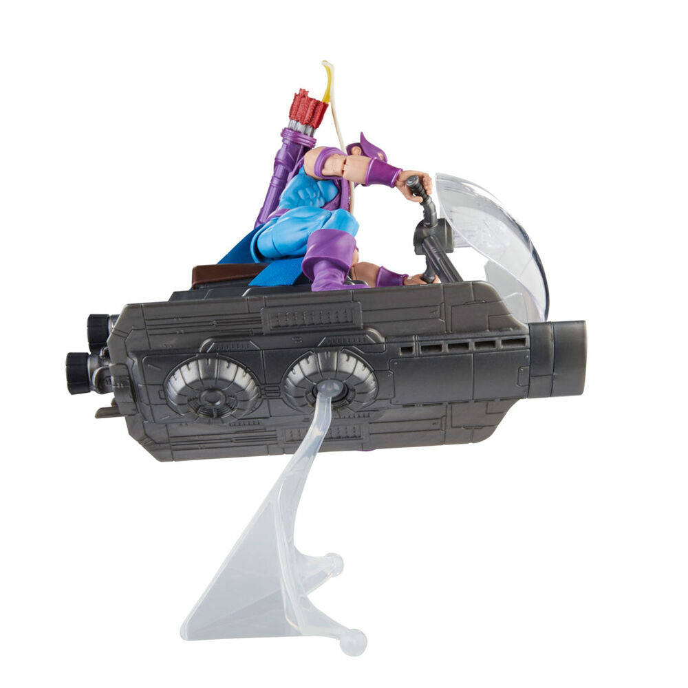 Marvel Avengers Hawkeye Med Sky-Cycle Figur 15 cm