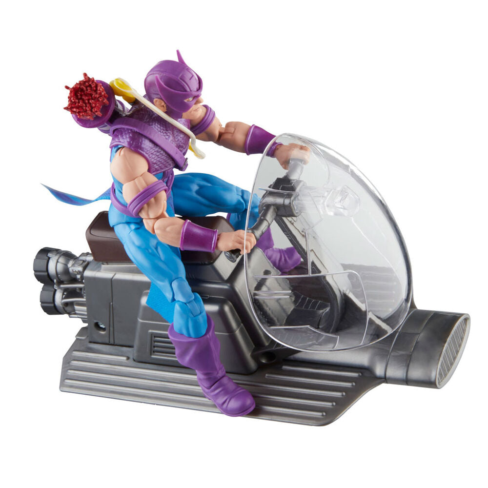 Marvel Avengers Hawkeye Med Sky-Cycle Figur 15 cm