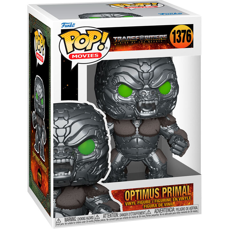 Funko POP Transformers Optimus Primal Figur