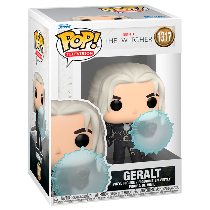 POP Figur The Witcher Geralt med Sköld