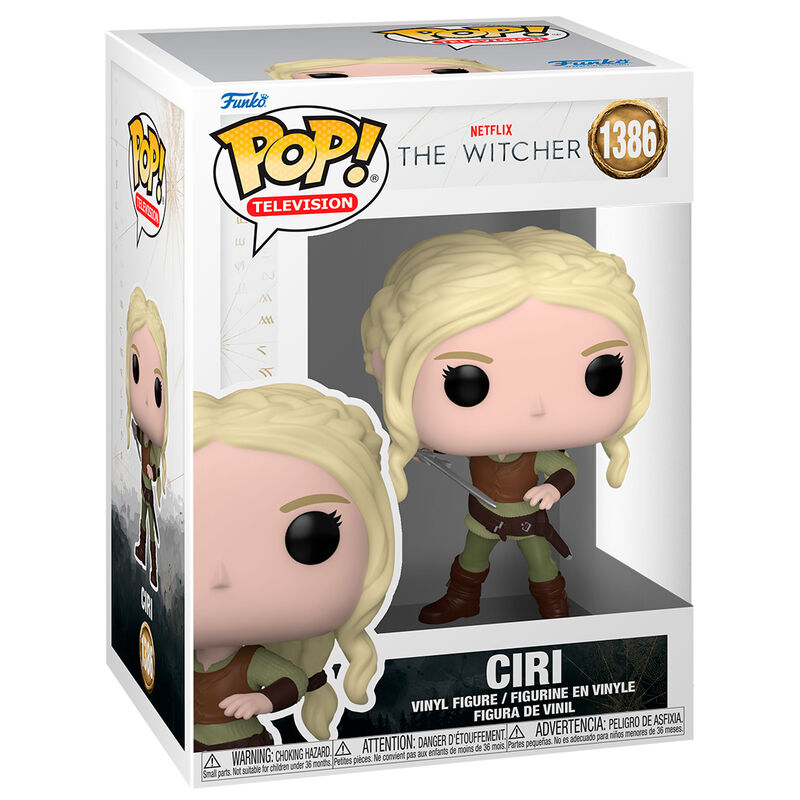 POP Figur The Witcher Ciri med Svärd