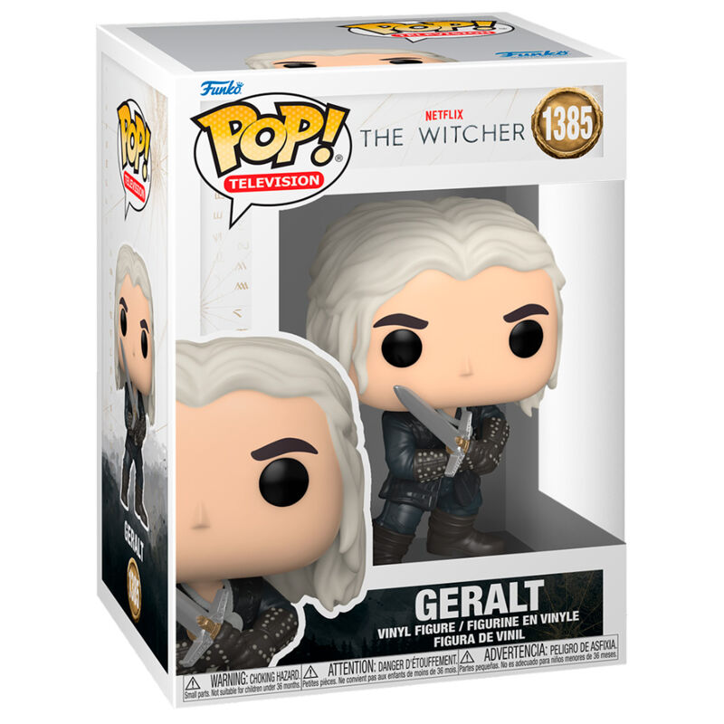 POP Figur The Witcher Geralt med Svärd - Samlarobjekt