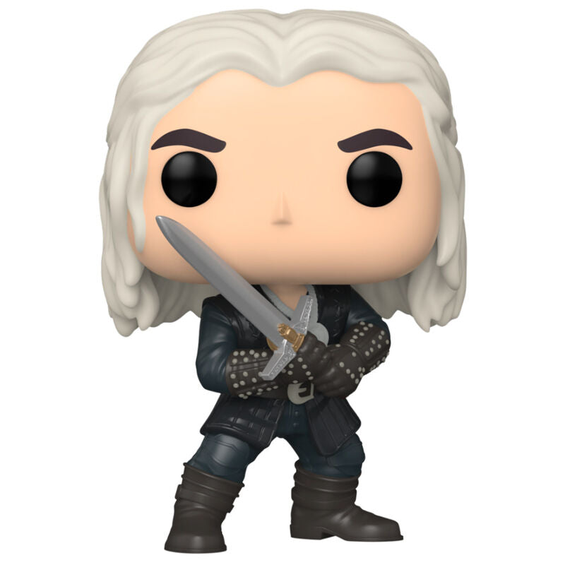 POP Figur The Witcher Geralt med Svärd - Samlarobjekt
