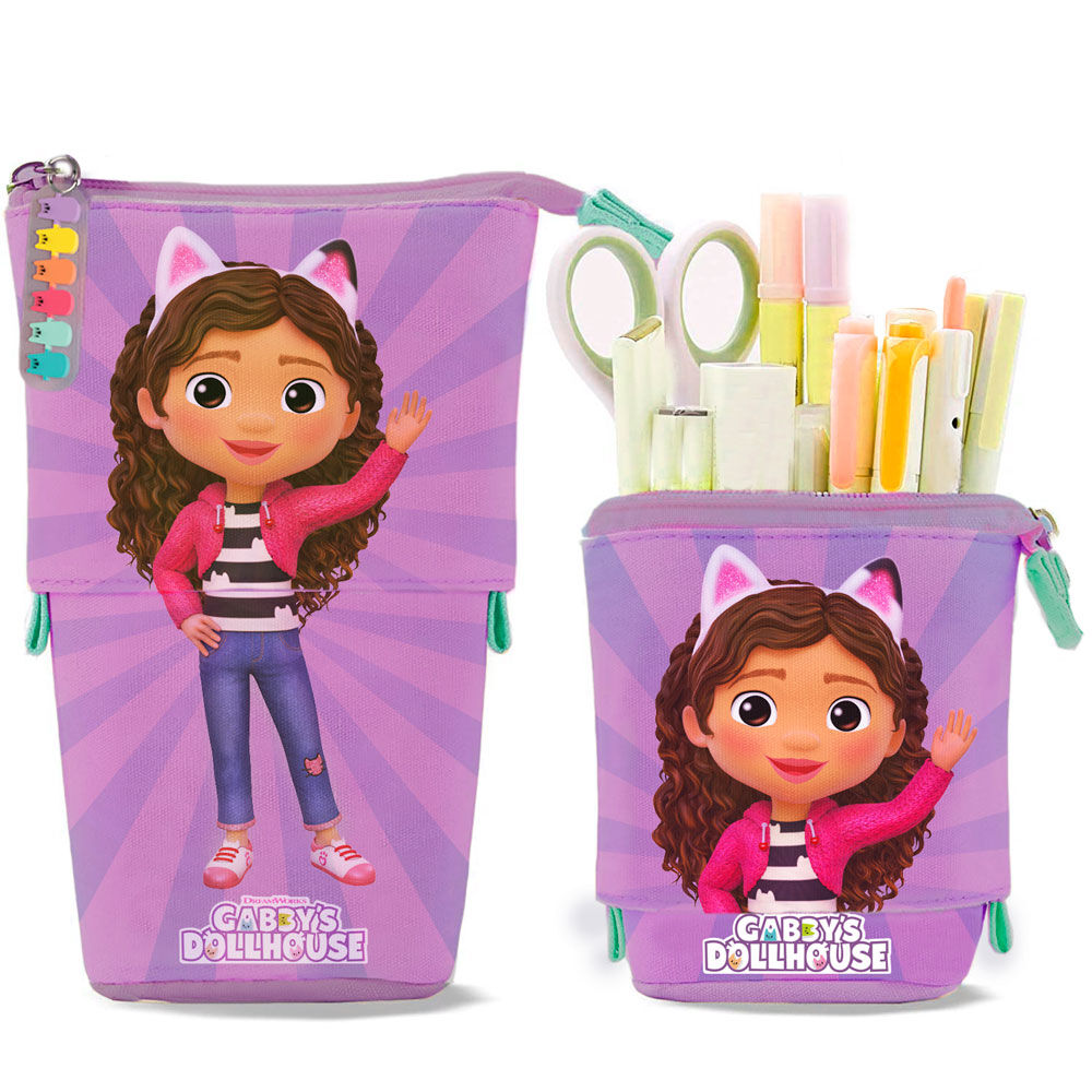 Gabbys Dollhouse Utvidbart Penna Fodral