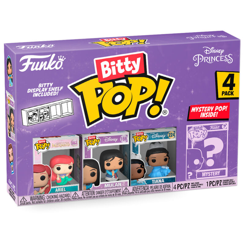 Bitty POP Disney Princess Ariel - Blister 4 Figurer
