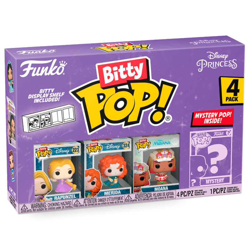Bitty POP Disney Princess Rapunzel Figur 4-pack