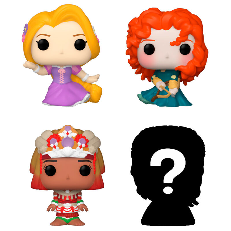Bitty POP Disney Princess Rapunzel Figur 4-pack