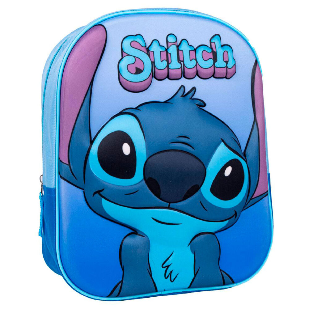 Disney Stitch 3D Ryggsäck 31cm - Barnryggsäck med Färgglad Design