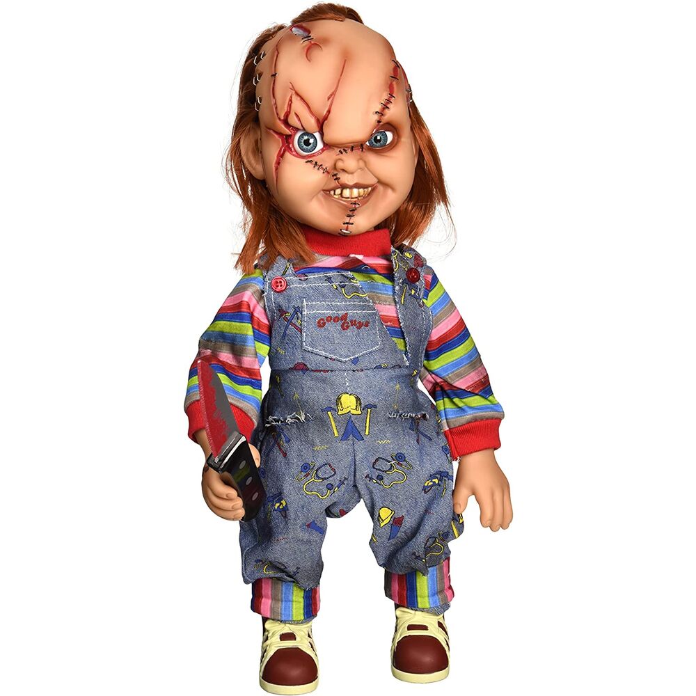 Chucky Child's Play Pratande Figur 38 cm