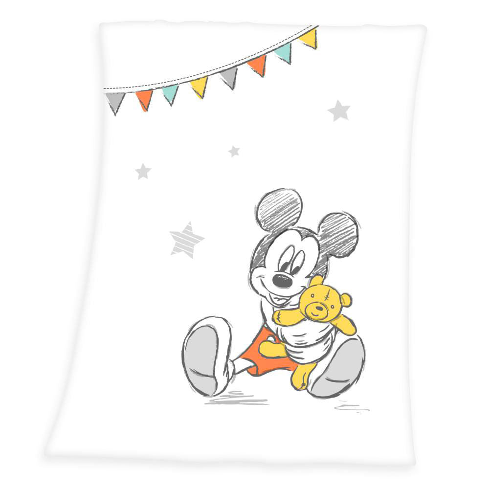 Disney Mickey Fleecefilt 100x75cm