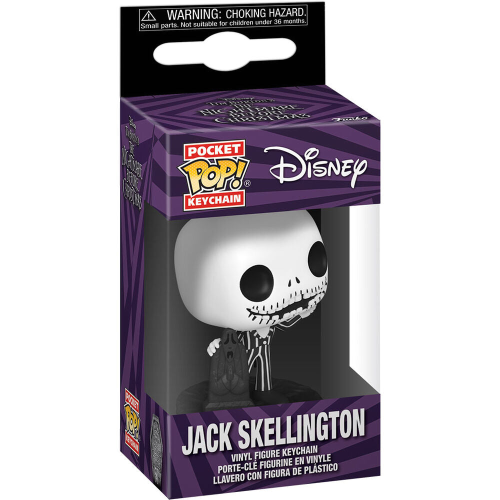 Pocket POP Nyckelring Disney Nightmare Before Christmas 30-årsjubileum Jack Skellington