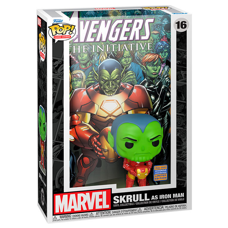 POP Figur Album Marvel Avengers Skrull som Iron Man Exklusiv