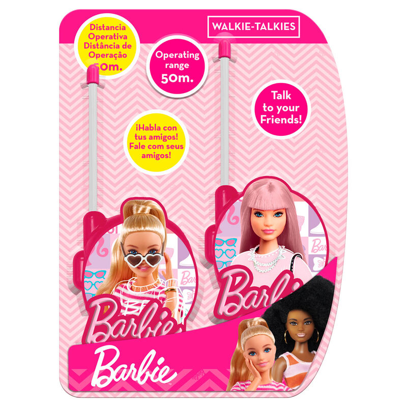 Barbie 3D walkie talkie – perfekt för små äventyrare