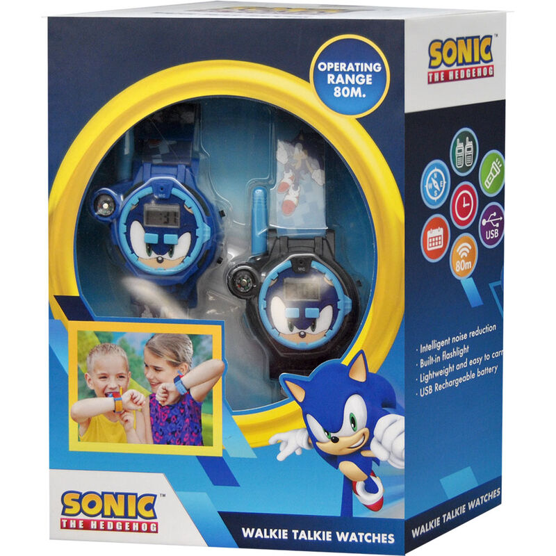 Sonic the Hedgehog Walkie Talkie Klocka