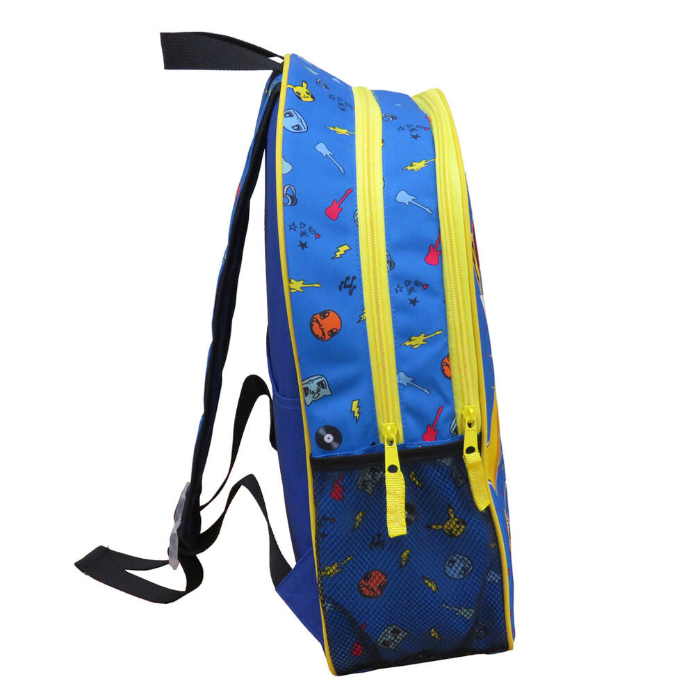 Pokemon Pikachu Anpassningsbar Ryggsäck 41cm