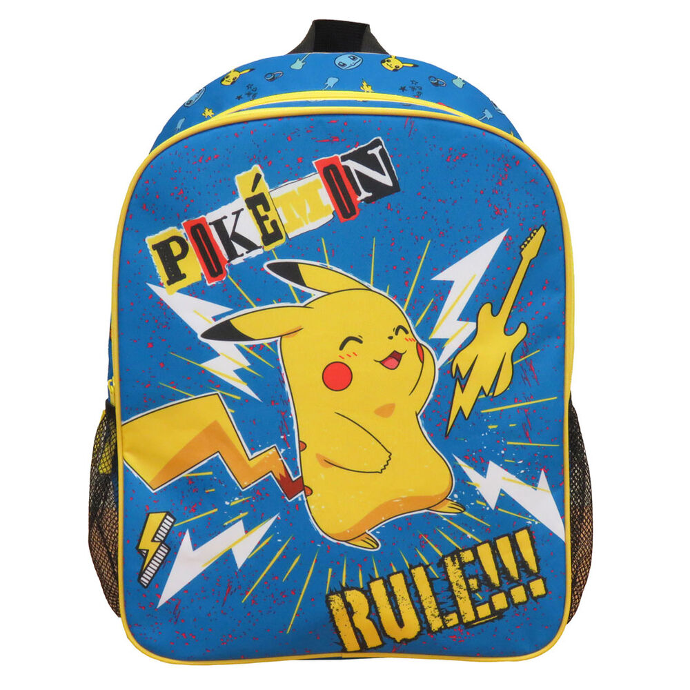 Pokemon Pikachu Anpassningsbar Ryggsäck 41cm