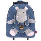 Holly Hypopotamo Trolley med Plyschleksak 38cm