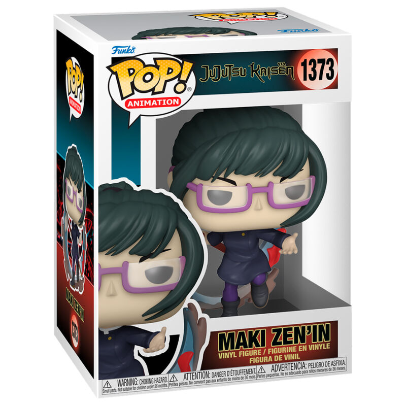Funko POP Figur Jujutsu Kaisen Maki Zenin - 9cm