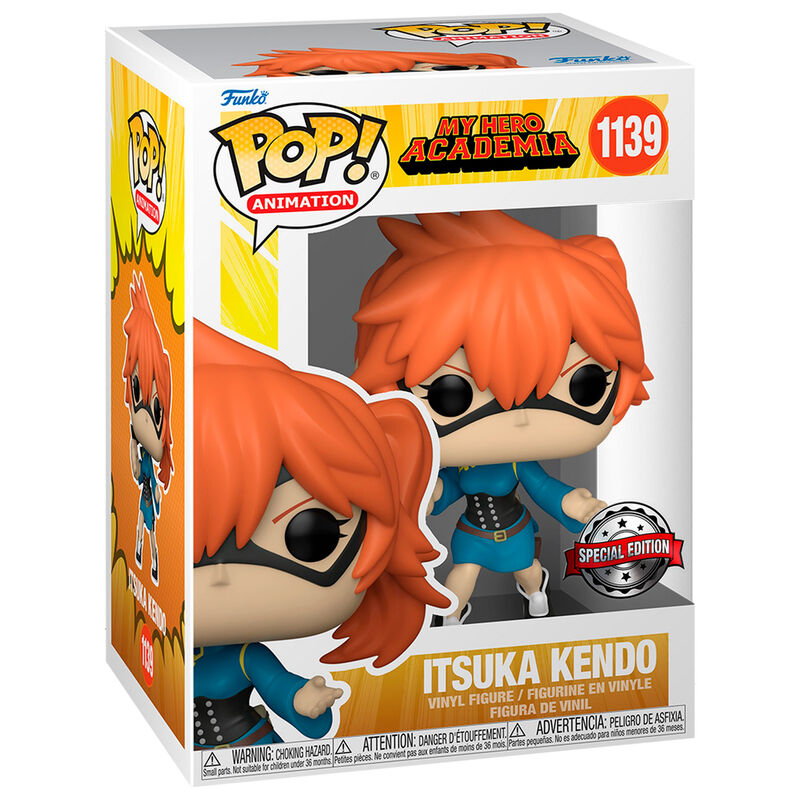 Figura vinilo Exclusiva Funko POP de 9cm en caja regalo.