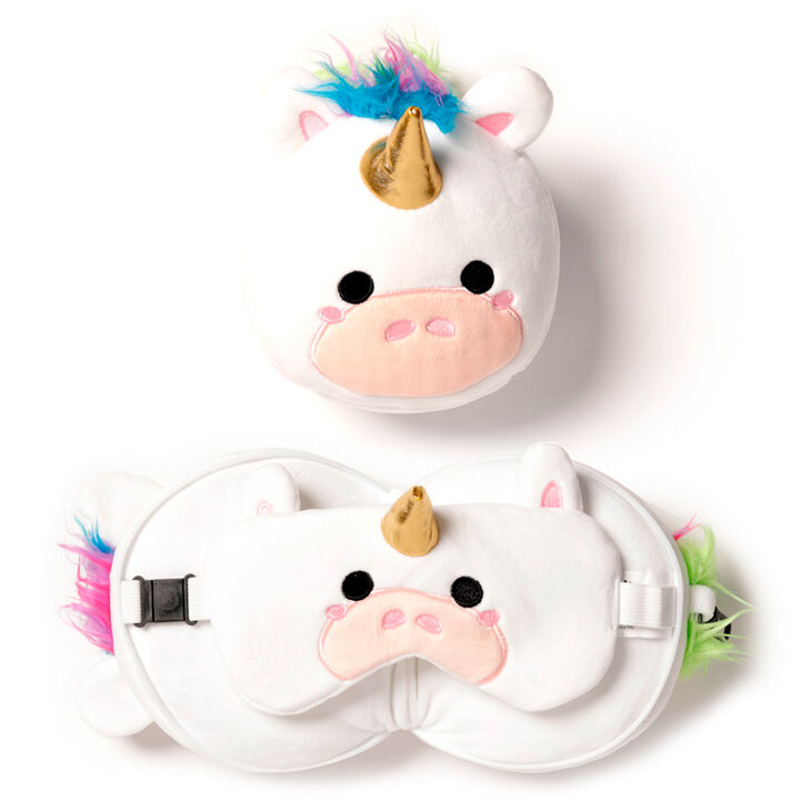 Relaxeazzz Unicorn Resetrörelsen Kudde med Ögonmask