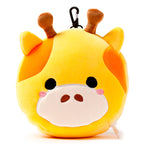 Relaxeazzz Giraff Resefilt med Ögonmask