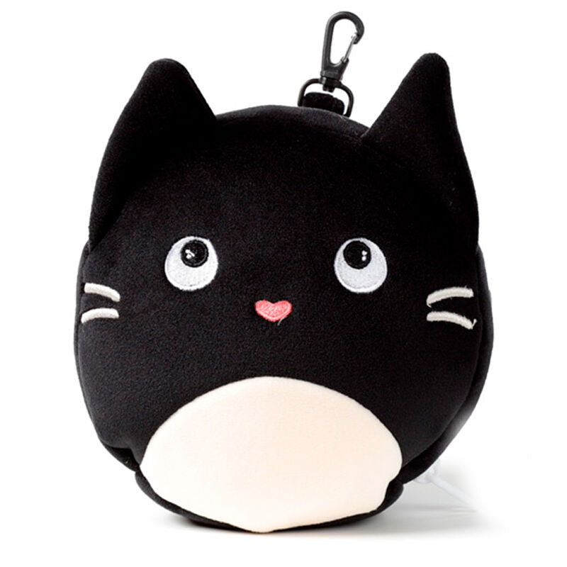 Relaxeazzz Katt Resekudde med Ögonmask