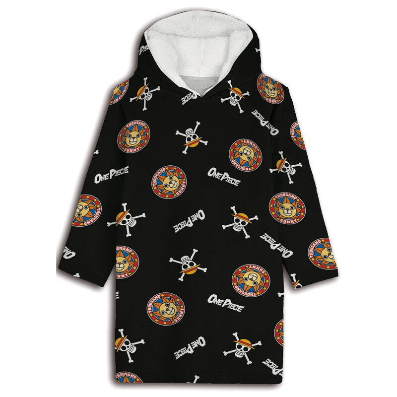 One Piece Oversize Sweatshirt Coat för Vuxna i Korall