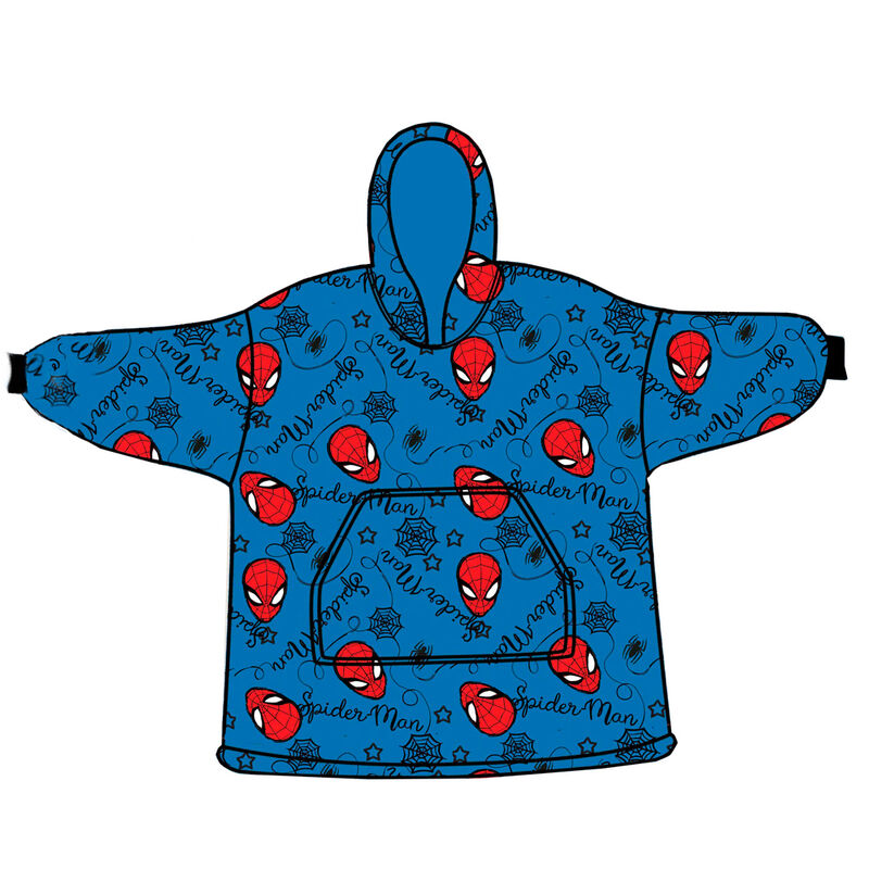 Marvel Spiderman Oversize Sweatshirt Coat för Vuxna - Korall
