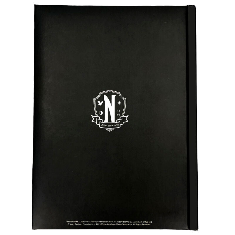 Wednesday Roseton A5 Ljust Anteckningsblock