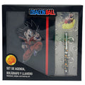 Dragon Ball set dagbok + penna + Nyckelring