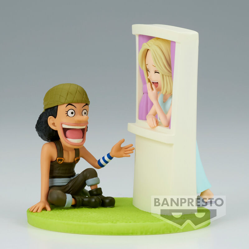 One Piece Usopp & Kaya Log Stories Figur 7cm