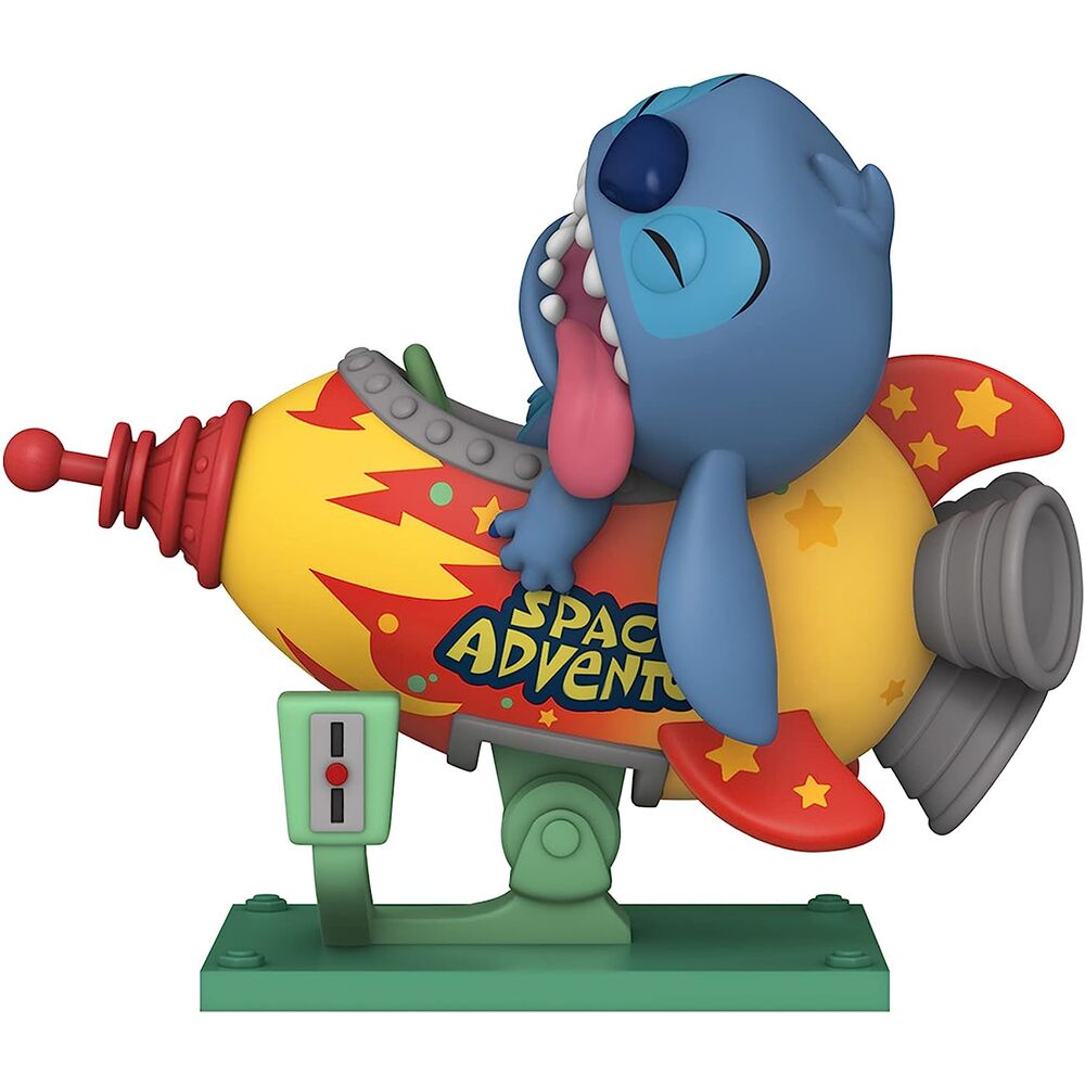 POP figur Rides Super Deluxe Disney Lilo och Stitch - Stitch i Raketen