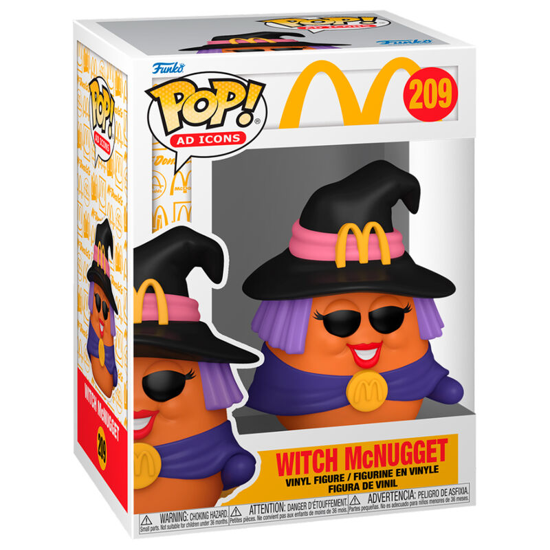 Funko POP McDonalds Nugget Buddies Witch Figur
