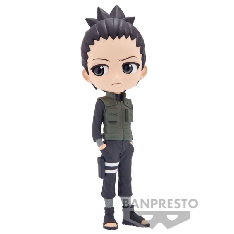 Naruto Shippuden Nara Shikamaru Ver.A Q Posket Figur 14cm