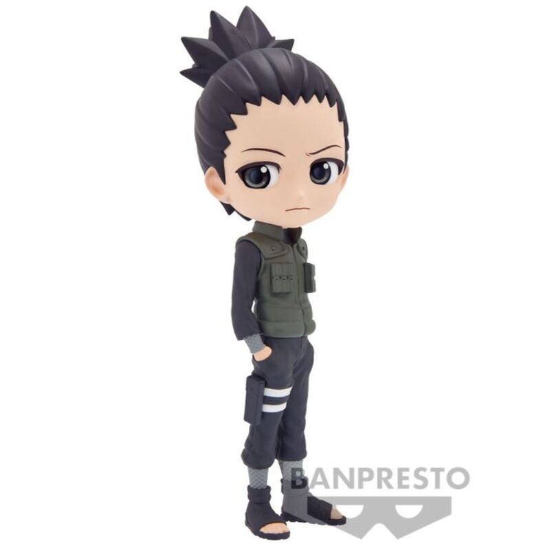 Naruto Shippuden Nara Shikamaru Ver.A Q Posket Figur 14cm