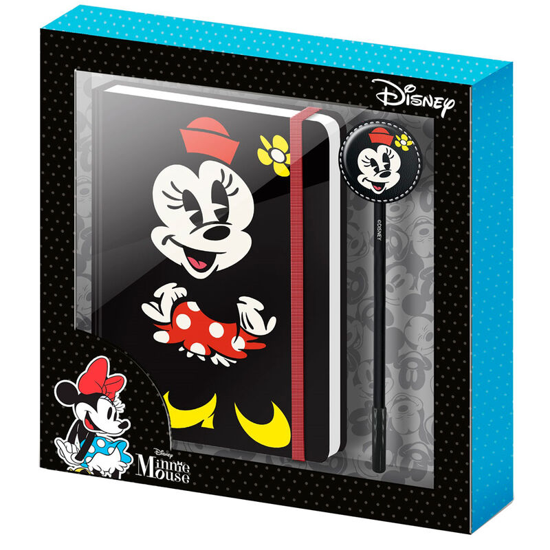 Disney Minnie Dagbok + Penna Set